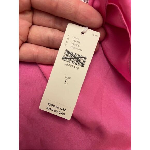 Anthropologie - Silk Halter Mini Dress by Amanda Uprichard size L - Picture 12 of 12